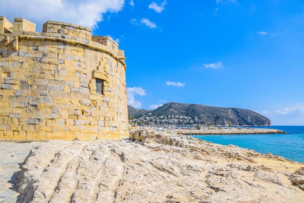 La Blanqueta- Alcasar Villa Moraira Rum bild