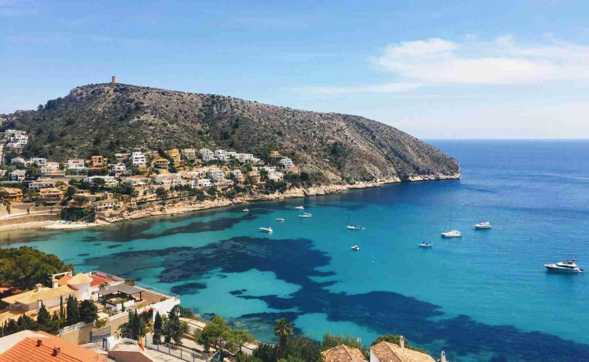 La Blanqueta- Alcasar Villa Moraira Rum bild
